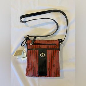 Gianni Bernini Red/Black Purse New with tags